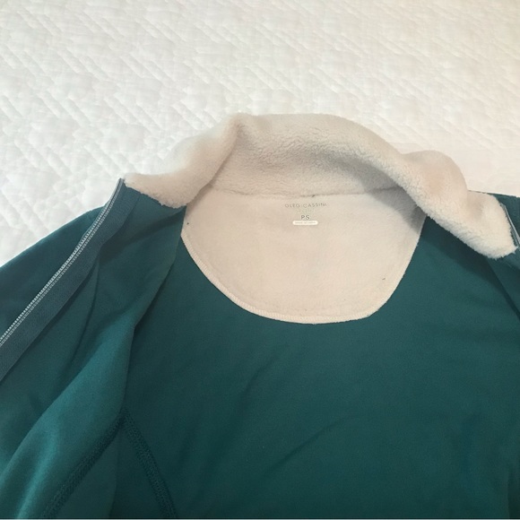 Oleg Cassini 2pc. Velour Track Suit Zipper Jacket Pants Size PS - Picture 4 of 12